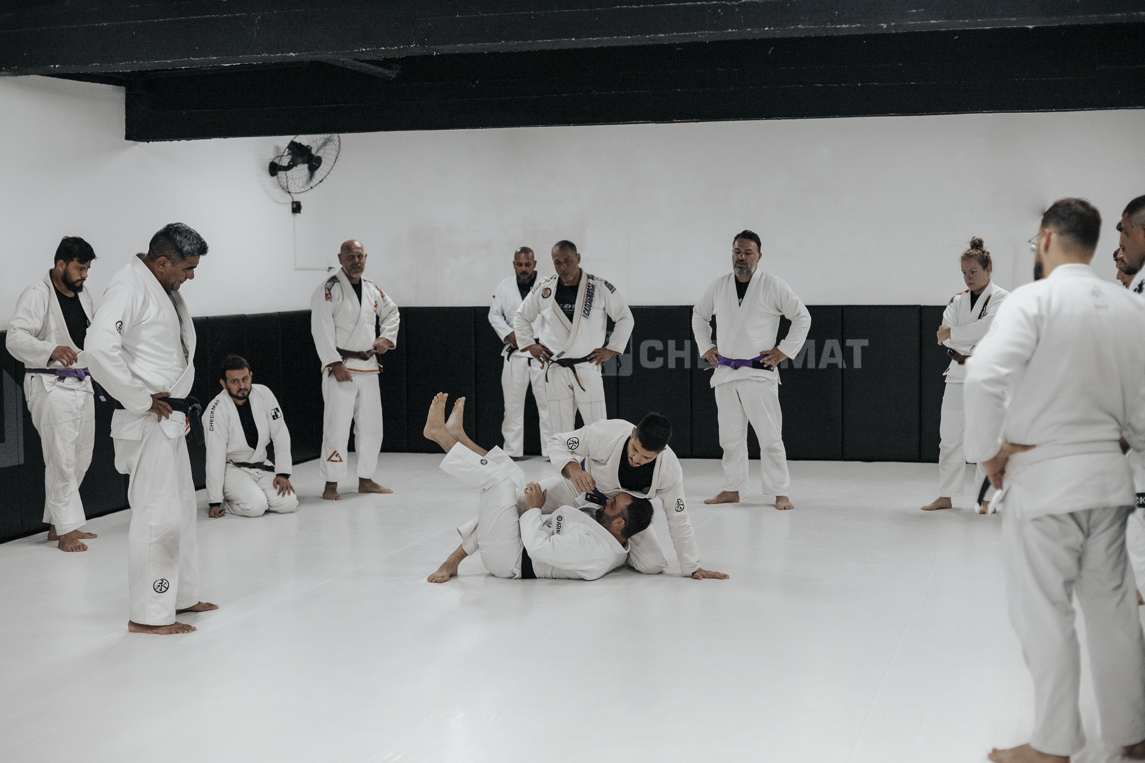 Treino de Jiu-Jitsu