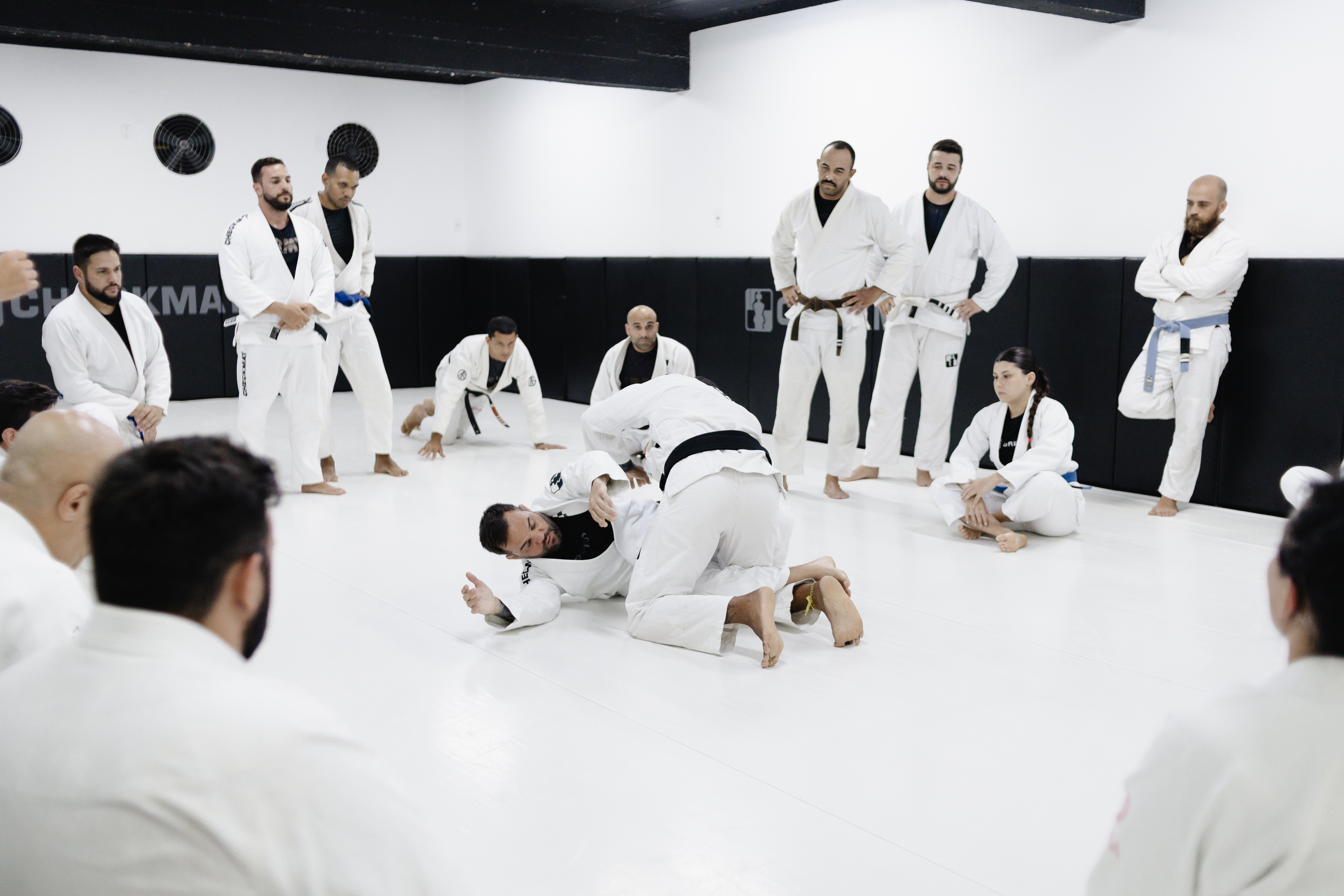 Treino de Jiu-Jitsu Gi
